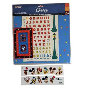 Sandylion Disney Scrapbooking Mickey Theme Pack Lot with My3Movies Stickers NEW
